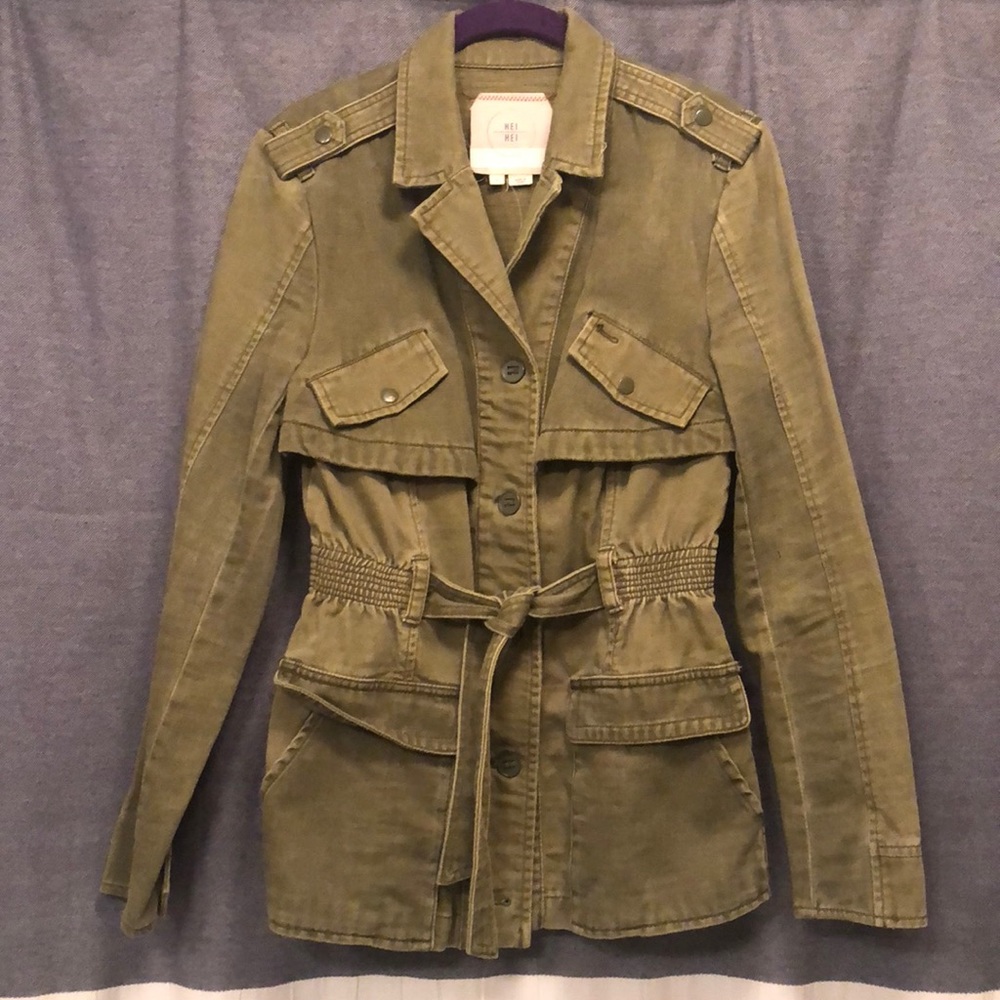 Army Utility Jacket From Hei Hei By Anthropology - image 3